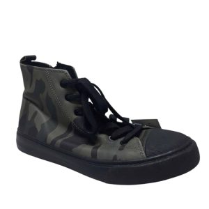 BOTITAS CAMUFLADAS VERDE NEGRO ZARA T34/35