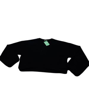 BUZO TIPO REMERA NEGRA ALG ZARA T9 MANGAS ANCHAS FR