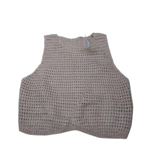 CHALECO TEJITO BEIGE T8 AP