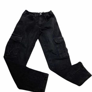 JEAN CARGO NEGRO ZARA T13/14