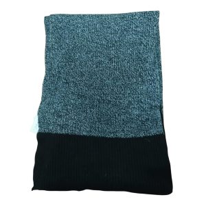 BUFANDA LANA GRIS NEGRO INEXTENSO