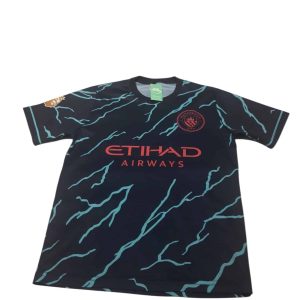 CAMISETA AZUL CELESTE HAALAND MANCHESTER CITY T14 REPLICA