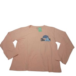 REMERA CORAL ESPALDA ESTAMPADA READY BAS T9