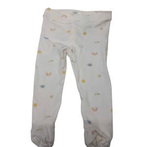 PELELE ALG BCO NUBES ARCOIRIS SOLES TEDDY BOOM T3/6M
