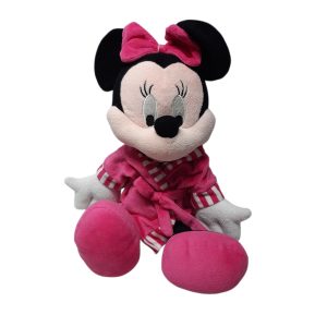 PELUCHE MINNIE MOUSE BATA FUCSIA