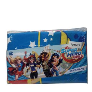 JUEGO DE SABANAS SUPER HERO 1 PLAZA 140X225