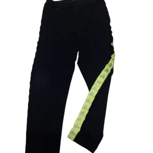CALZA ALG NEGRA BORDE FLUOR ESTRELLAS GRISINO T2/3 GT
