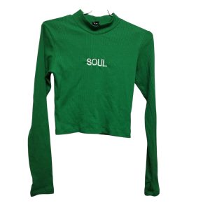 POLERA MORLEY VERDE SOUL BLANCO DOLCE TS ALITAS