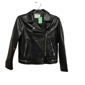 CAMPERA CUERINA NEGRA ZARA T10