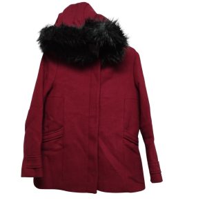 TAPADO PAÑO BORDO CAPUCHA PELUDITA ZARA T13/14