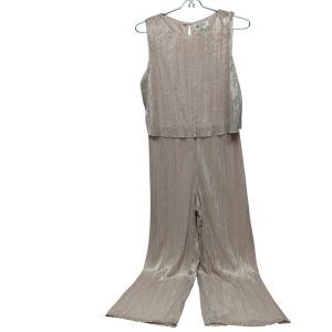 VESTIDO MONO ROSADO PLATEADO H&M t12/14