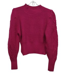 BUZO POLERA FUXIA FRUNCE HOMBROS TS/m