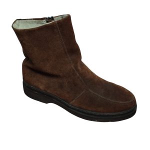 BOTAS GAMUZA MARRONES FORRADAS CORDERITO PAPPASO T42 manchita
