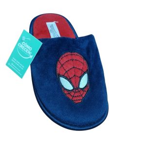 PANTUFLAS AZUL ROJO SPIDERMAN T29/30