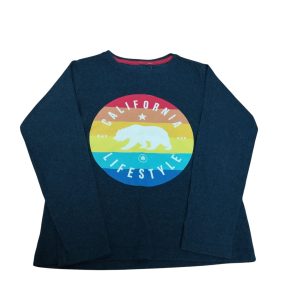 REMERA AZUL CALIFORNIA FUZARKA T7/8
