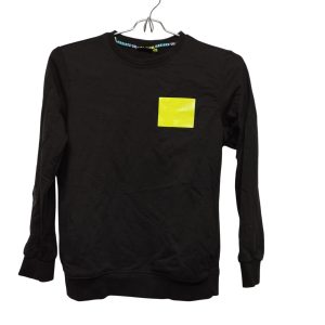 BUZO DEPORTIVO NEGRO AMARILLO DRONE RACER ORIGINAL MARINES 9/10