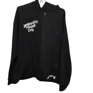 BUZO CAPUCHA ALG NEGRO LEGENDS NEVER DIE VLONE TL
