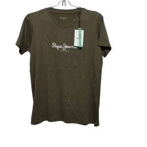 REMERA VERDE PEPE JEANS TS NUEVA