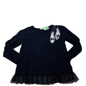 REMERA AZUL PUNTILLA ZAPATILLAS ZARA T8