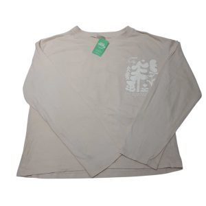 REMERA ALG BEIGE PLANTAS BCAS ZARA T13/14