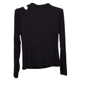 POLERA NEGRA ABIERTA ESPALDA TS AP
