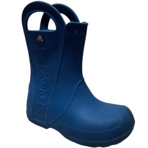 BOTAS DE LLUVIA AZUL CROCS C12/29 CON AGARRADERA