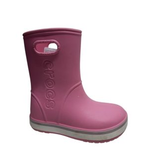 BOTAS DE LLUVIA ROSADAS CON AGARRADERA RAY BCA GRIS CROCS C12/29 roce