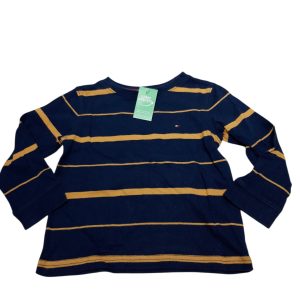 REMERA AZUL RAY ANARANJADA TOMMY HILFIGER T2 DEC