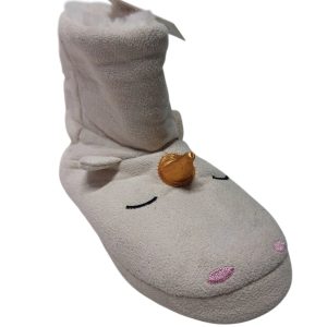 BOTAS PANTUFLAS BEIGE UNICORNIO T30/31