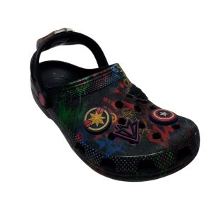 CROCS NEGRAS AVENGERS MARVEL J3 T34 AP