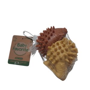 SET 2 MUÑECOS SENSORIALES TEXTURIZADAS MONTESSORI 63839