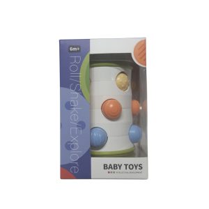 DIDACTICO RODILLO DE BEBE CON BOTONES RETRACTILES S6021