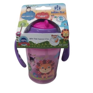 vaso con sorbito y asas 265cc cod bip 1037***