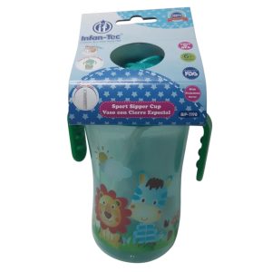 VASO ANTIDERRAME CON ASAS Y SORBITO BIP1198*****