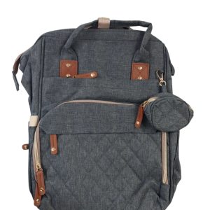 MOCHILA MATERNAL IMPERMEABLE CON PORTA CHUPETES 9010