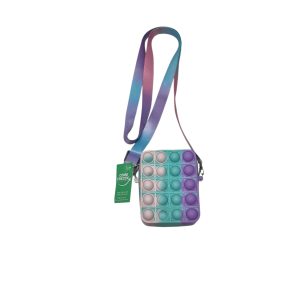 CARTERITA POP IT VIOLETA ROSA VERDE AGUA ACCESSORIES
