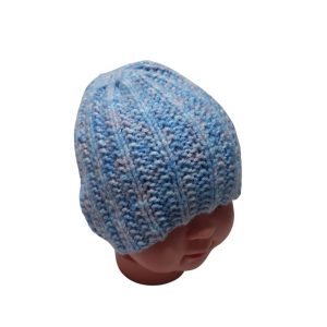 GORRO LANA CELESTE