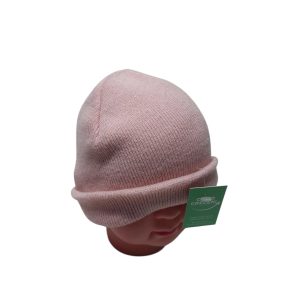 GORRO HILO ROSA BRILLANTE