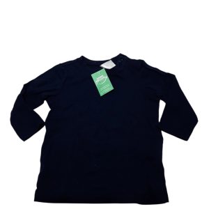 REMERA AZUL LISA H&M T4/6M