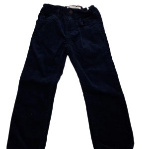 PANTALON PANA AZUL LOGG H&M T2/3