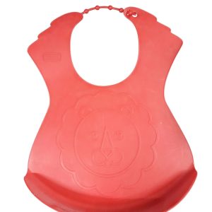 BABERO DE GOMA FISHER PRICE ROJO LEON