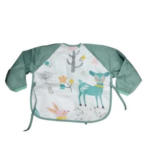 BABERO CON MANGAS DOBLE CON BOLSILLO KA217