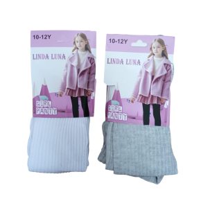 MEDIAS CAN CAN GRUESAS T10/12 AZUL GRIS BLANCA
