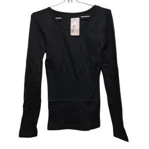 CAMISETA TÉRMICA DAMA CON FAJA NEGRO/BEIGE/BLANCO T2XL/3XL