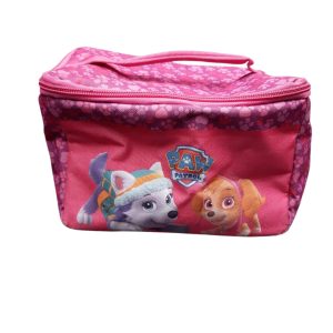 LONCHERA PAW PATROL VIOLETA ROSA BORDES RASPADOS