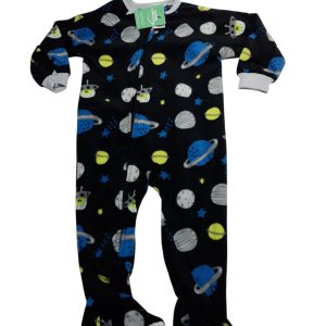 PIJAMA POLAR NEGRO PLANETAS GERBER T12M