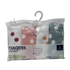 SET DE BOMBACHAS CULOTTES KIABI T8