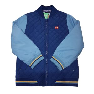 CAMPERA NYLON AZUL MANGAS CELESTES SERGENT MAJOR T6