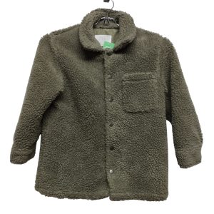 SOBRECAMISA CORDERITO VERDE ZARA T 7