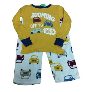 PIJAMA BUZO ALG PANTALON MICROPOLAR AUTOS CARTERS T 3